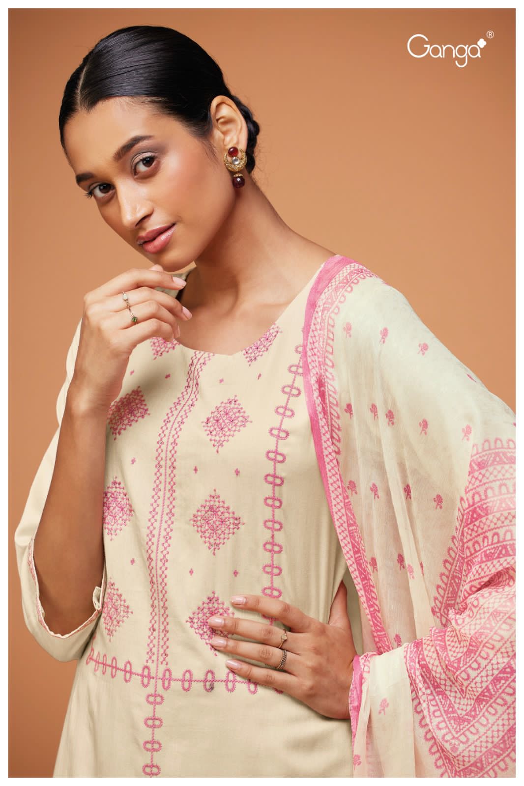 Ganga Advika S1722 Cotton Salwar Suit Catalog